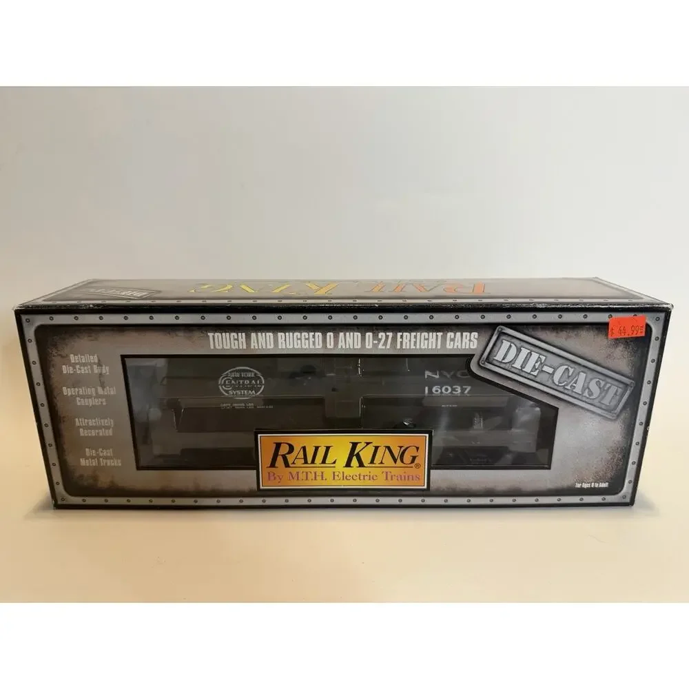 MTH RailKing New York Central NYC Die-Cast Tank Car #16037 O-Gauge 30-8104